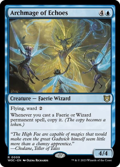 Archmage of Echoes, Commander: Wilds of Eldraine 9