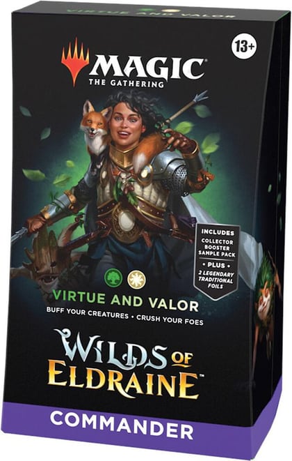 Wilds of Eldraine Commander Deck - Virtue and Valor, Commander: Wilds of Eldraine P496044