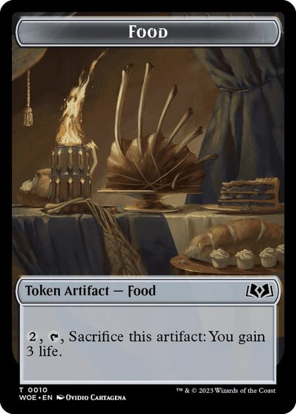 Food (0010) Token, Wilds of Eldraine 10