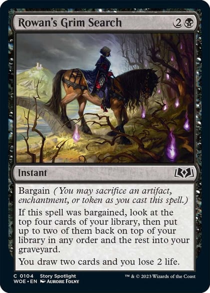 Rowan's Grim Search, Wilds of Eldraine 104