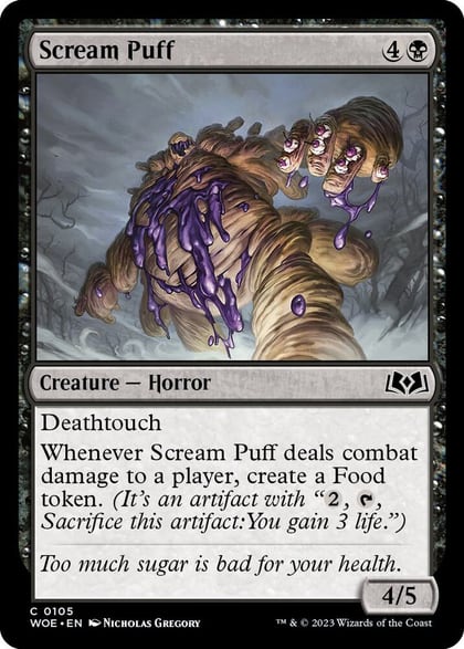 Scream Puff, Wilds of Eldraine 105