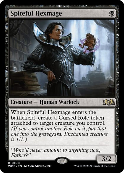 Spiteful Hexmage, Wilds of Eldraine 108
