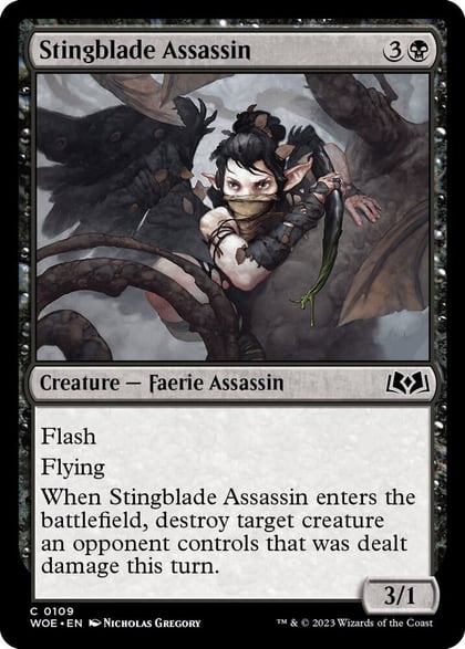 Stingblade Assassin, Wilds of Eldraine 109