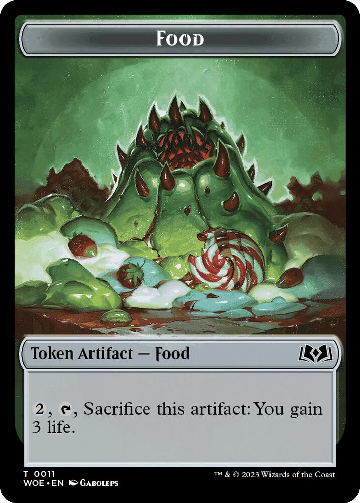 Food (0011) Token, Wilds of Eldraine 11