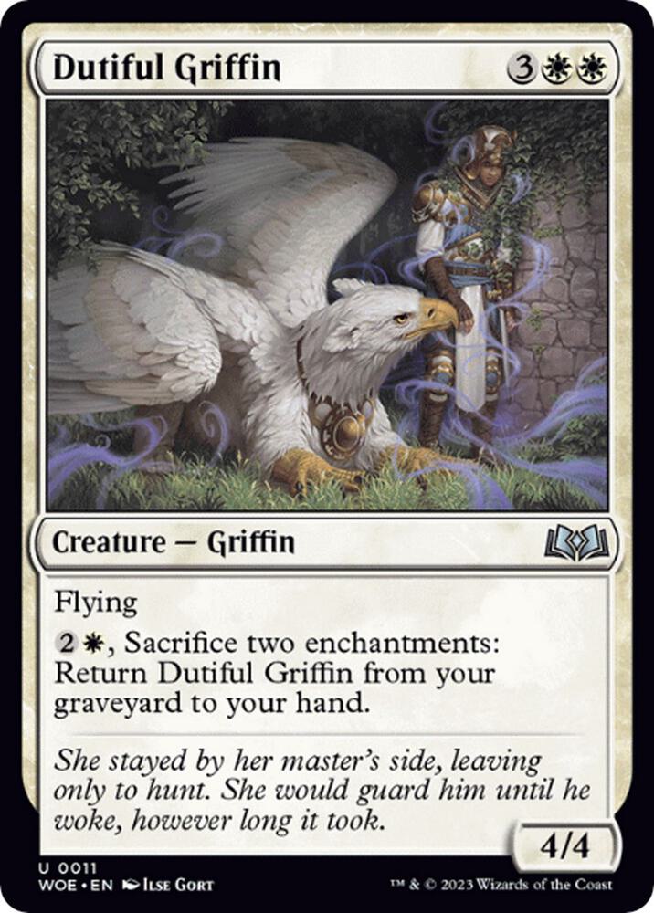 Dutiful Griffin, Wilds of Eldraine 11