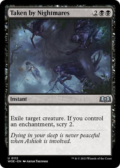 Taken by Nightmares, Wilds of Eldraine 112