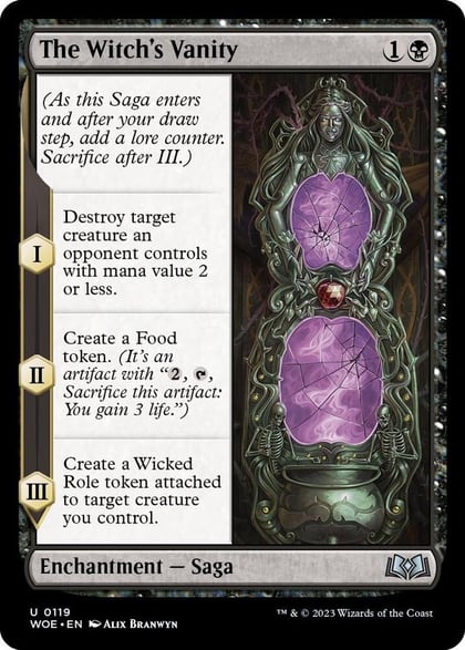 The Witch's Vanity, Wilds of Eldraine 119