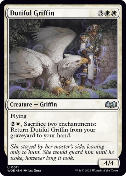 Dutiful Griffin, Wilds of Eldraine 11