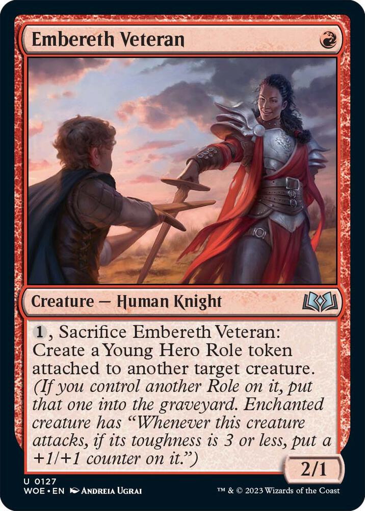 Embereth Veteran, Wilds of Eldraine 127