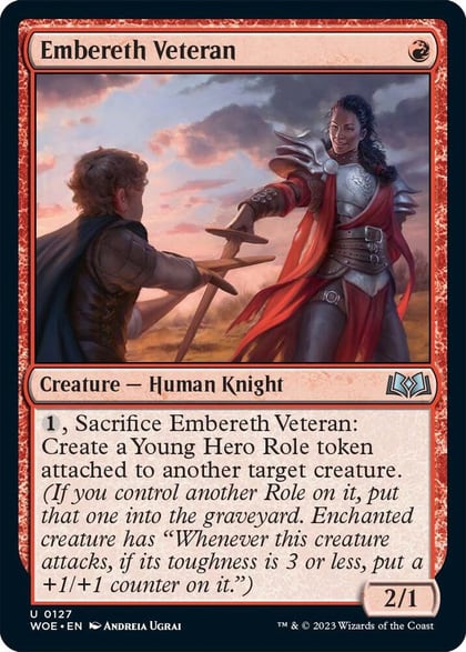 Embereth Veteran, Wilds of Eldraine 127