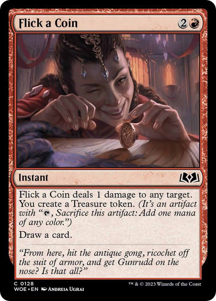 Flick a Coin, Wilds of Eldraine 128