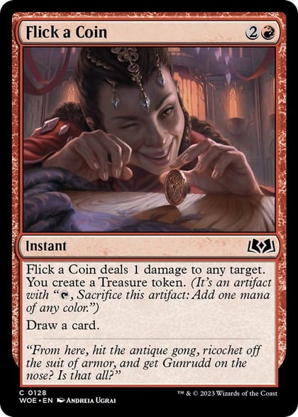 Flick a Coin, Wilds of Eldraine 128