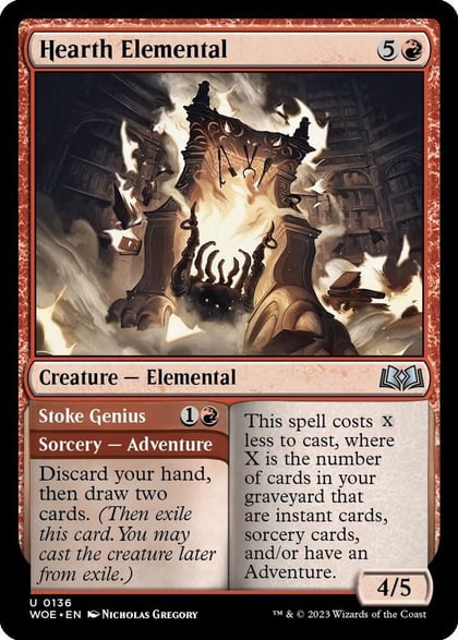 Hearth Elemental, Wilds of Eldraine 136
