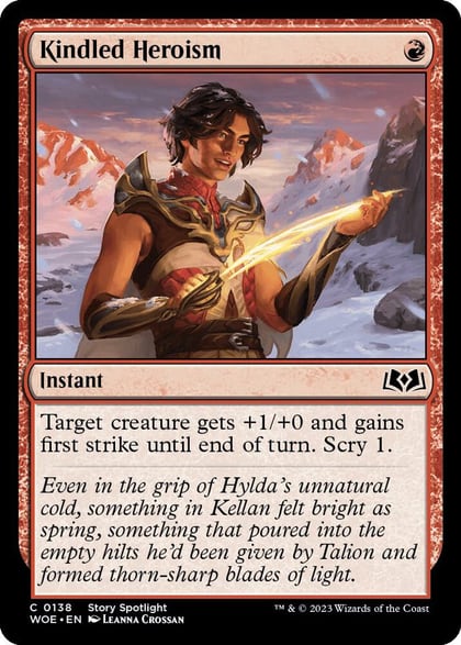 Kindled Heroism, Wilds of Eldraine 138