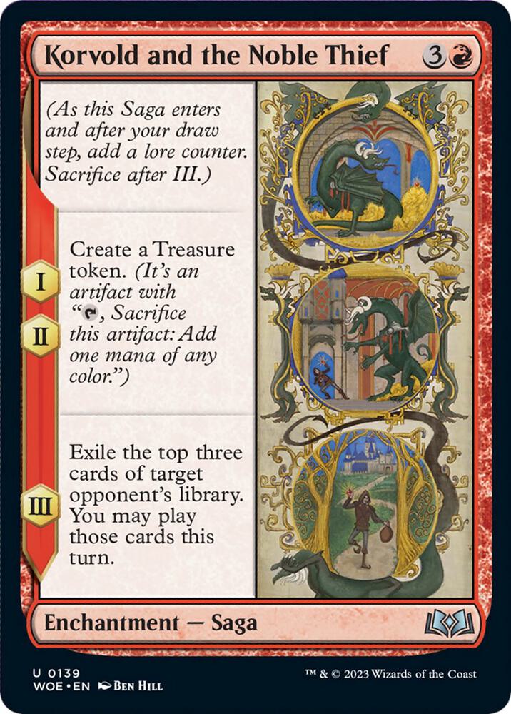 Korvold and the Noble Thief, Wilds of Eldraine 139