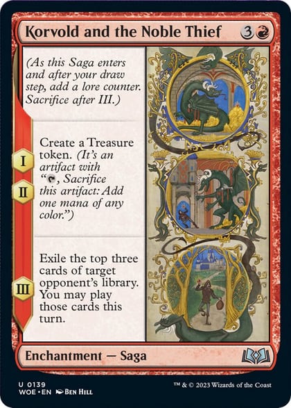 Korvold and the Noble Thief, Wilds of Eldraine 139