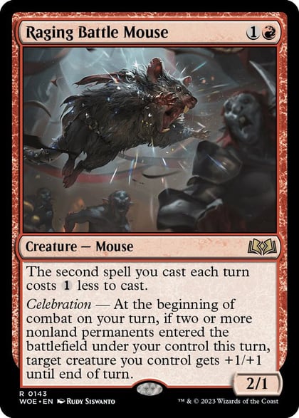 Raging Battle Mouse, Wilds of Eldraine 143