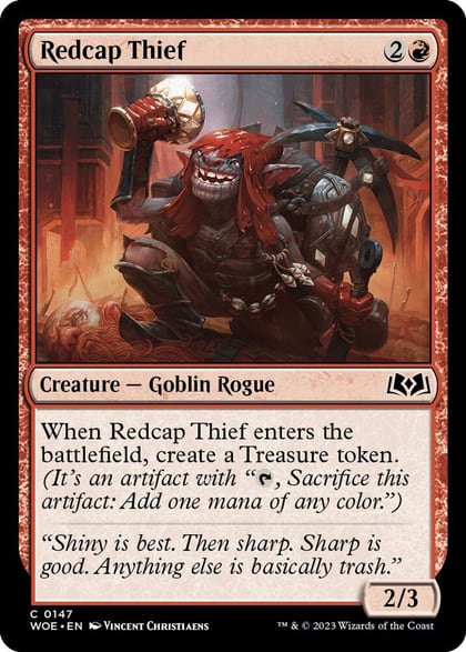 Redcap Thief, Wilds of Eldraine 147