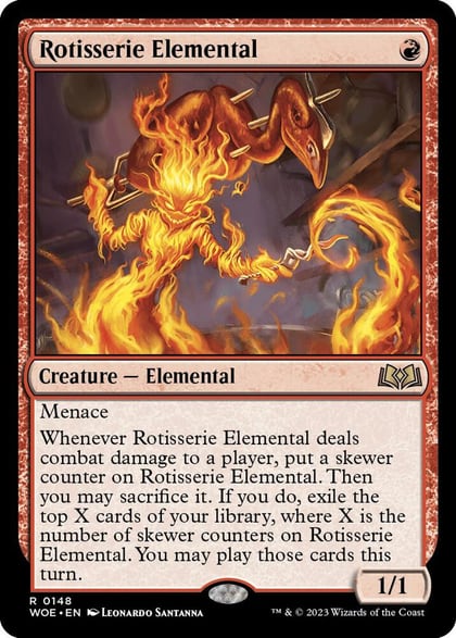Rotisserie Elemental, Wilds of Eldraine 148