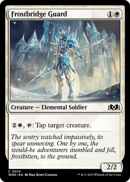 Frostbridge Guard, Wilds of Eldraine 14
