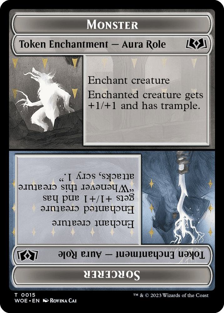 Monster Role / Sorcerer Role Token, Wilds of Eldraine 15