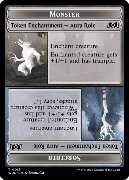 Monster Role / Sorcerer Role Token, Wilds of Eldraine 15