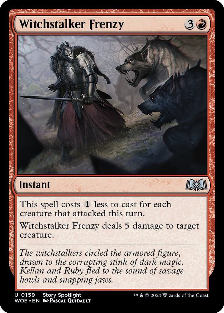 Witchstalker Frenzy, Wilds of Eldraine 159