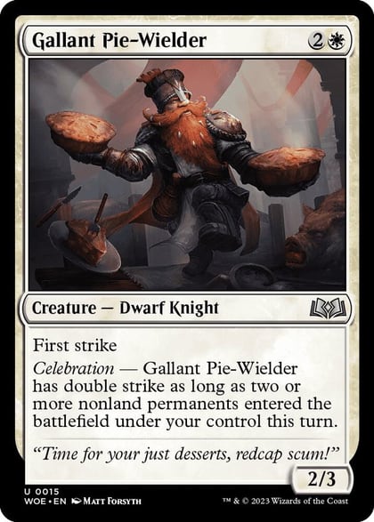 Gallant Pie-Wielder, Wilds of Eldraine 15