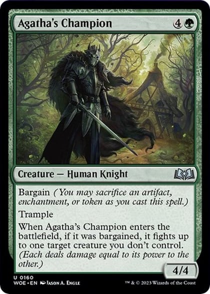 Agatha's Champion, Wilds of Eldraine 160