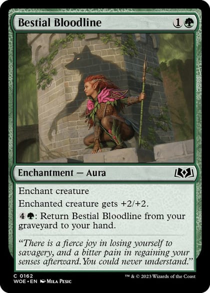 Bestial Bloodline, Wilds of Eldraine 162