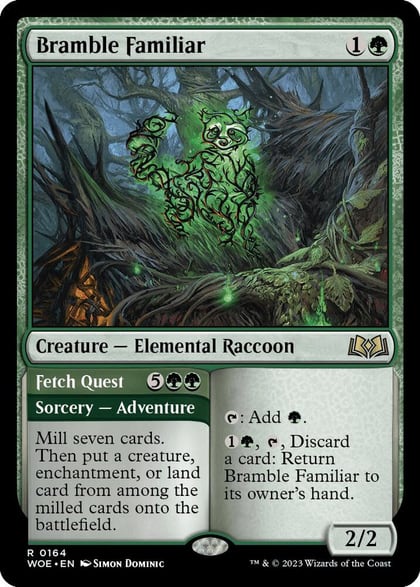 Bramble Familiar, Wilds of Eldraine 164