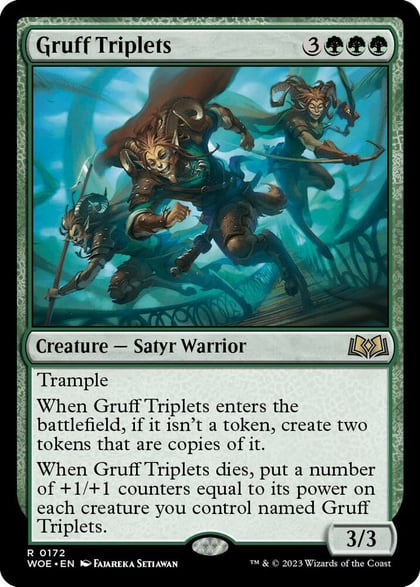 Gruff Triplets, Wilds of Eldraine 172