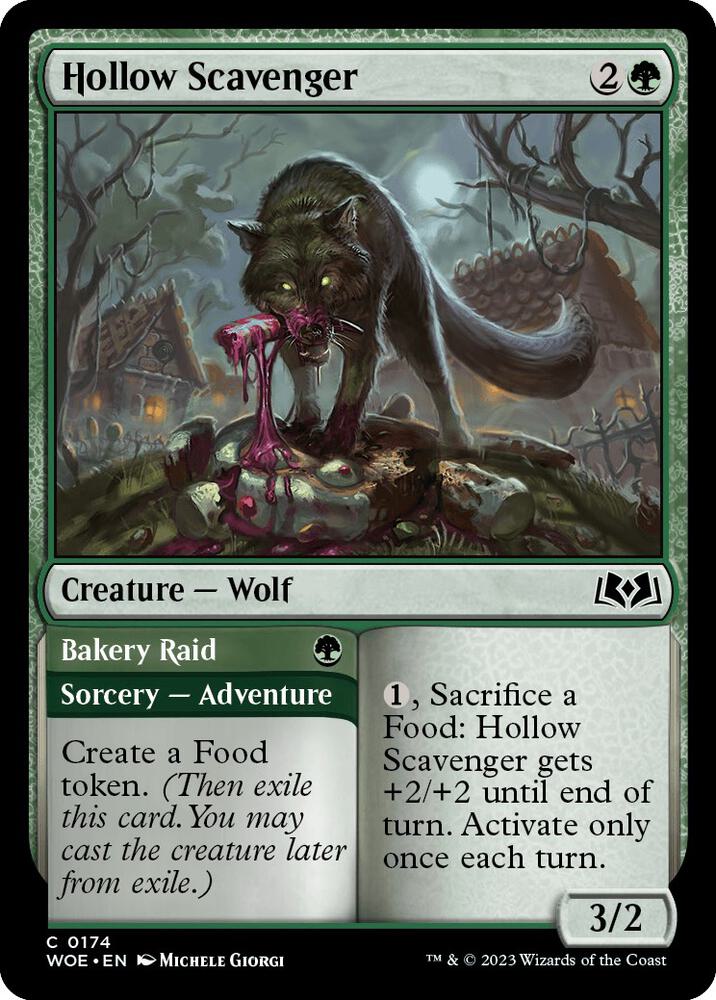 Hollow Scavenger, Wilds of Eldraine 174