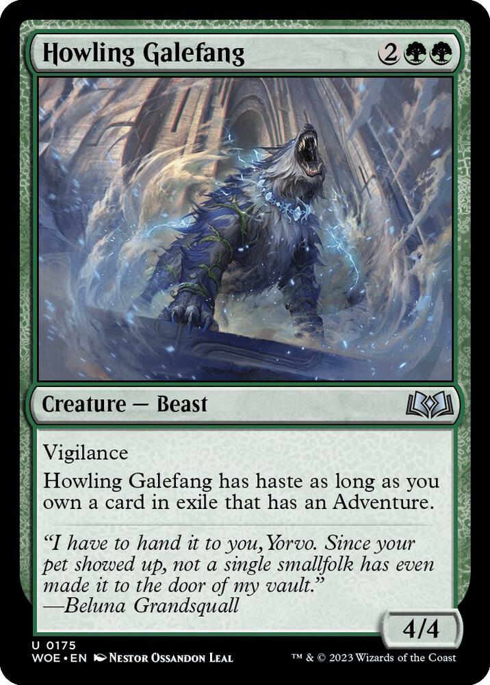 Howling Galefang, Wilds of Eldraine 175