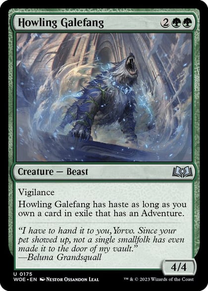 Howling Galefang, Wilds of Eldraine 175