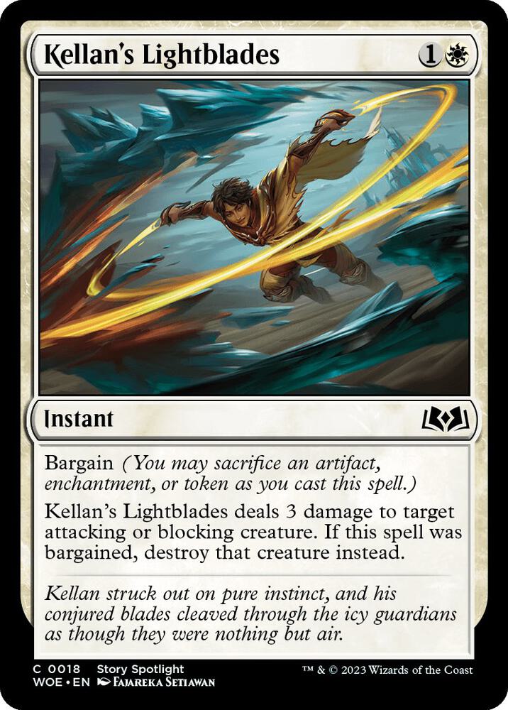Kellan's Lightblades, Wilds of Eldraine 18