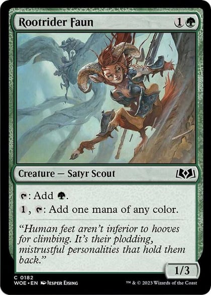 Rootrider Faun, Wilds of Eldraine 182