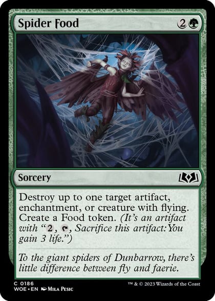 Spider Food, Wilds of Eldraine 186