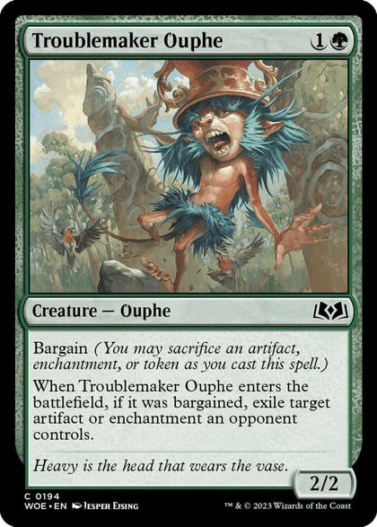 Troublemaker Ouphe, Wilds of Eldraine 194