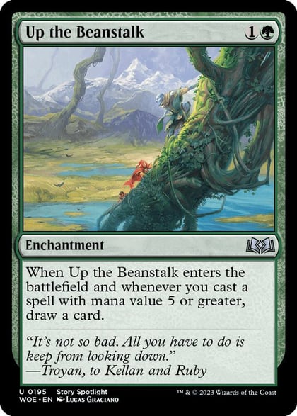 Up the Beanstalk, Wilds of Eldraine 195