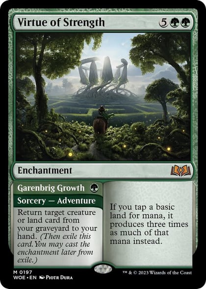 Virtue of Strength, Wilds of Eldraine 197