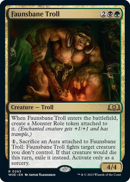 Faunsbane Troll, Wilds of Eldraine 203