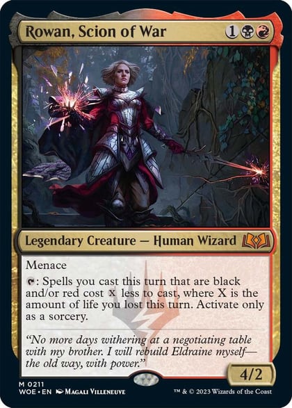 Rowan, Scion of War, Wilds of Eldraine 211