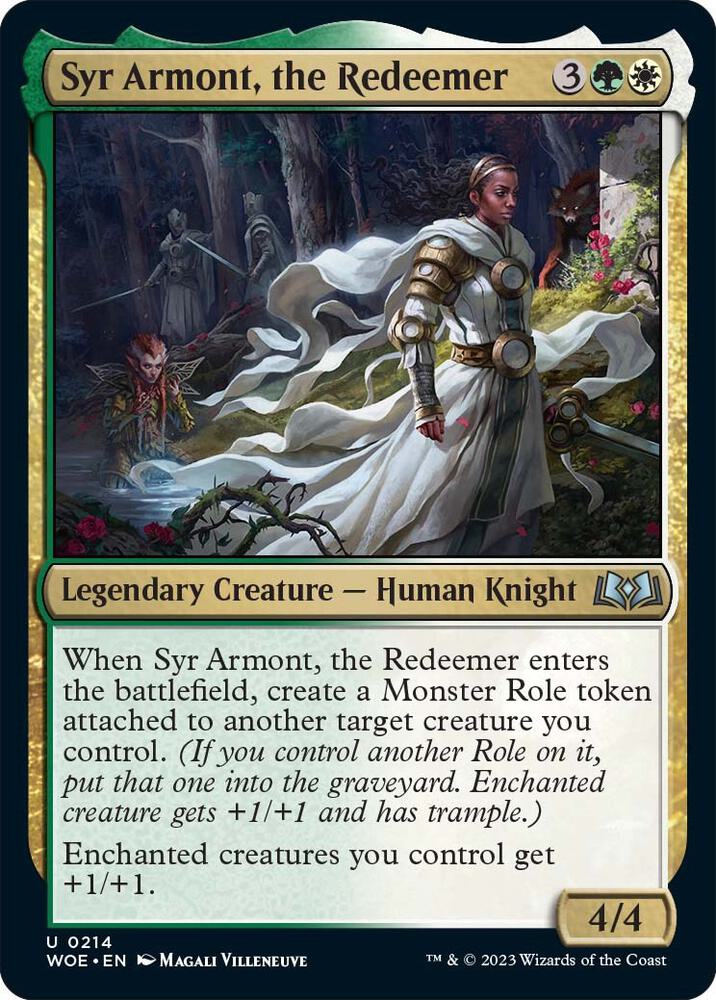 Syr Armont, the Redeemer, Wilds of Eldraine 214