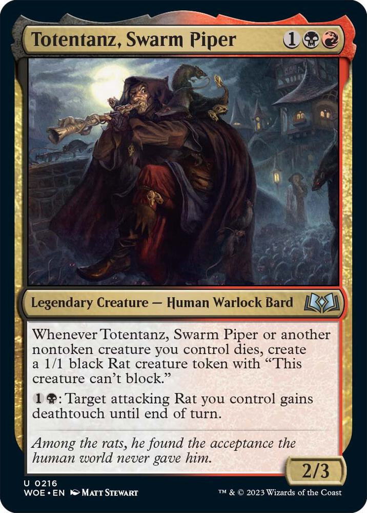 Totentanz, Swarm Piper, Wilds of Eldraine 216