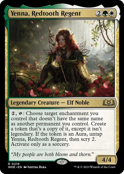 Yenna, Redtooth Regent, Wilds of Eldraine 219