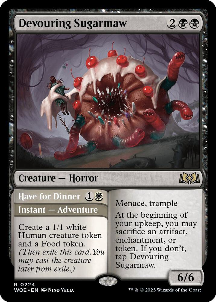 Devouring Sugarmaw, Wilds of Eldraine 224