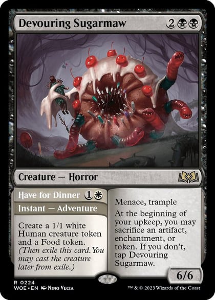 Devouring Sugarmaw, Wilds of Eldraine 224