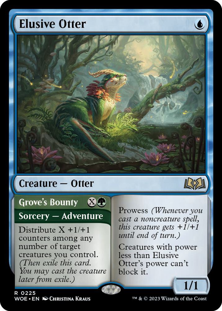 Elusive Otter, Wilds of Eldraine 225