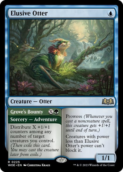 Elusive Otter, Wilds of Eldraine 225